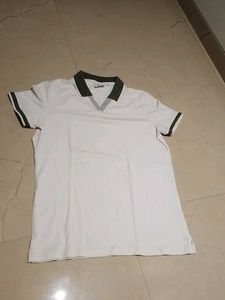 White Polo T-Shirt