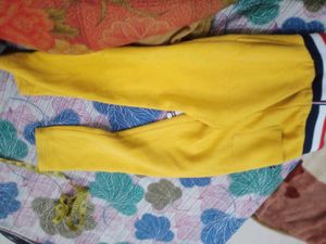 Tommy Hilfiger Yellow lower with fleece inside