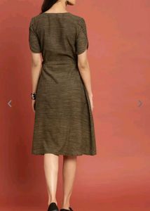 Taavi Striped Wrap Dress
