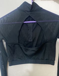 Black Long Sleeve Top