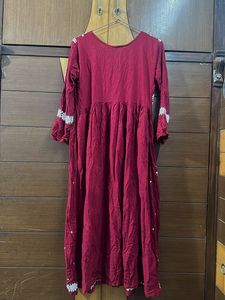 Elegant Embroidered Kurta Dress