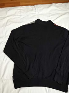 🇦🇮Men Zipper Front Open Full Sleeves Sweater