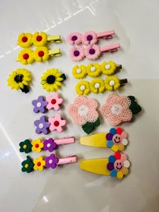 Cute Kids Hair Clips - 18  Pair