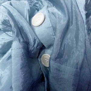 High Low Blue Colour Shirt