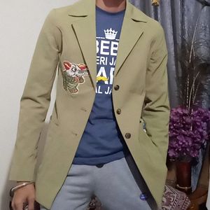 Women &#39;S Semi  Formal Wear Olive Blazer