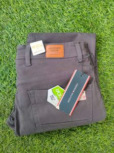 Tommy Hilfiger Charcoal Color Trouser