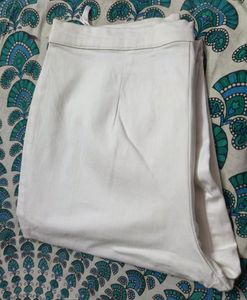 New White Baggy Jeans
