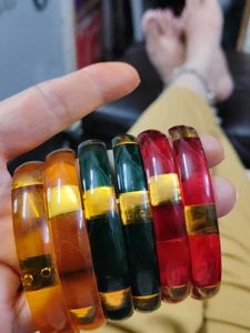 Set of 6 Colorful Bangle Bracelets