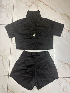 Burgundy Two-Piece Set girl made in Thailand