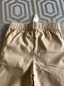 Boys Tan Casual Pants