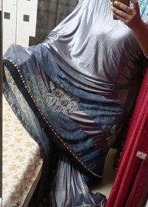Gray Saree