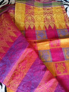 Multicolored Saree