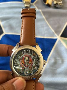 Ed Hardy Burning 🔥 Skull Vintage Watch