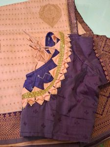 Elegant Ethnic Saree with ready blouse