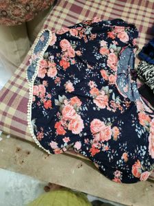Floral Print Top