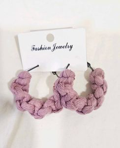Braided Hoop Earrings