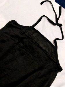 Black Halter Top ✨