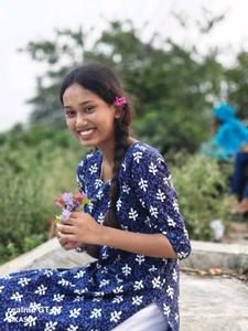 Blue Printed Kurta