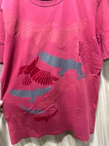 Armani Exchange Red Short Sleeves TShirt