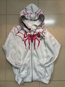 Spider-Gwen Inspired Zip-Up Hoodie