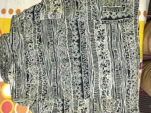 Patterned Long Sleeve Shirt