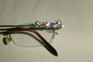 Bayonetta Y2k Soldered Glasses Rectangular