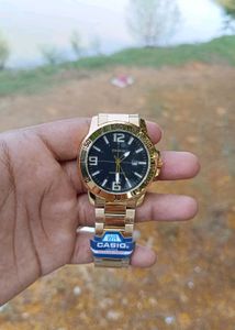 Casio Vintage Gold Watch