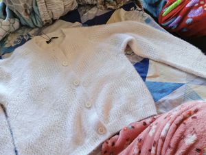 White Sweater FromZudio, AvailableOnly For Today❗