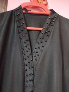 BLACK Beads Abaya
