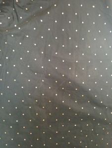 Elegant Black Polka Dot Dress