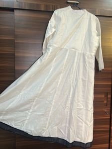 Anarkali kurta with katha work dupatta