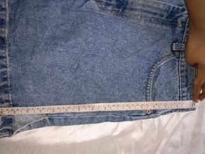 Long Denim Skirt
