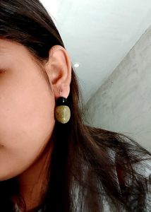 Unique Stone Earrings