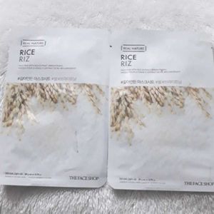 The face shop Real Nature Rice Fac