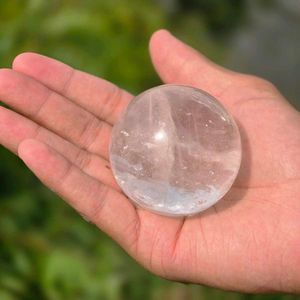 Handmade Clear Quartz Sphere | Natural Crystal Bal