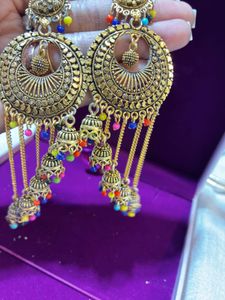 Ethnic Jhumka Earrings