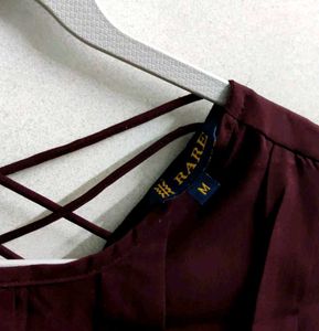 RARE Wine Sleeveless Top