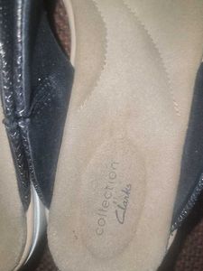 Clarks Black Sandals