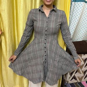 Zara lining printed T-shirt, type dress