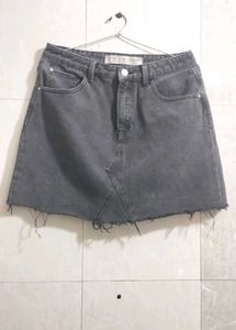 Nice Denim Skirt In Black 🖤