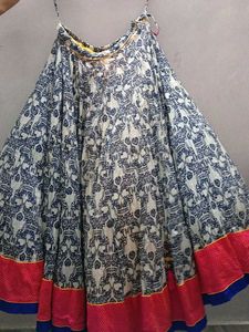 Patterned Maxi Skirt