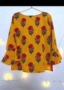 Flared Sleeves Top