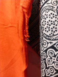 Orange (Kesariya) Colour Cotton Kurti