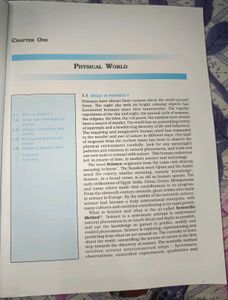 Physics Part 1 - Class XI