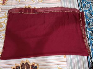 Maroon Dupatta
