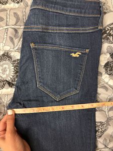 Hollister Brand Dark Wash Denim Jeans