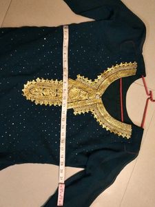 Festive Teal Blue Kurta