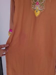 Heavy Work Boutique Kurta Only VERY BEAUTIFUL