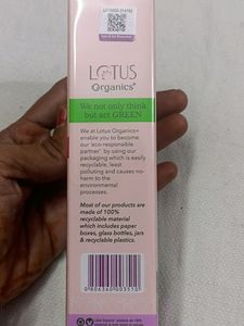 Lotus Organic Under Eye Cream