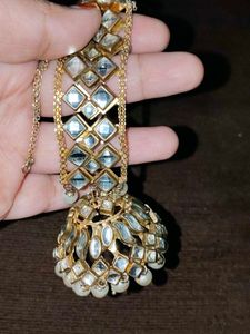 Kundan Tikka Headpiece